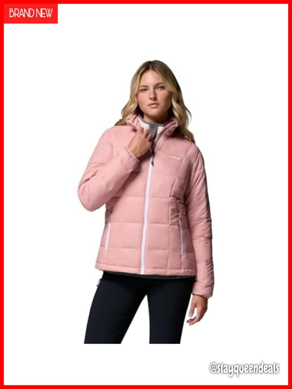 Women's Down Jacket with Omni-Heat Omni-Shield Turbodown 590 Fill Power
